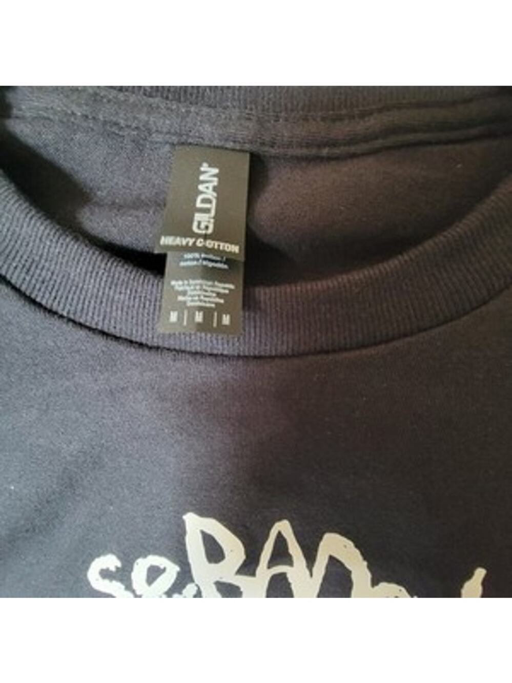 Sebadoh  band t shirt  size medium black